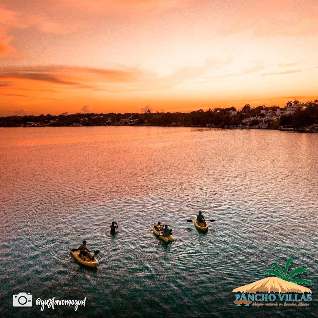 Hotel Pancho Villas Bacalar - Kayyaks Gratis 外观 照片