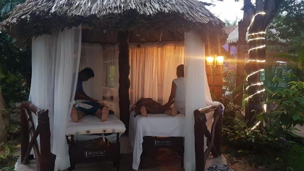 Hotel Pancho Villas Bacalar - Kayyaks Gratis 外观 照片